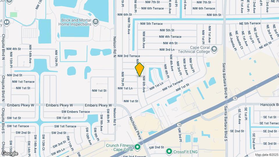 207 NW 6th Pl Map and Location Details