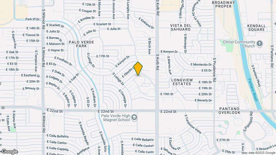 808 S Langley Ave Map and Location Details
