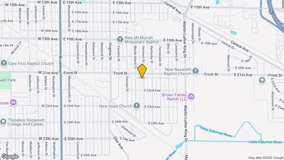 2128 Vermont St Mapa y Detalles de la Ubicación