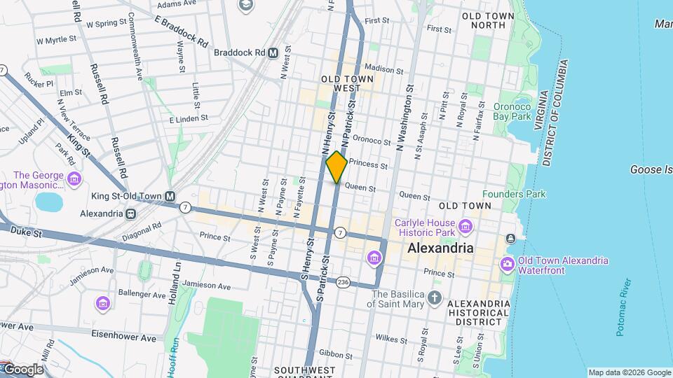 226 N Patrick St Map and Location Details