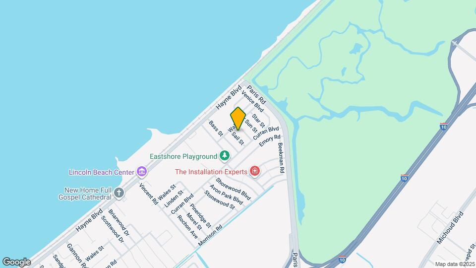 7843 Sail St Map and Location Details