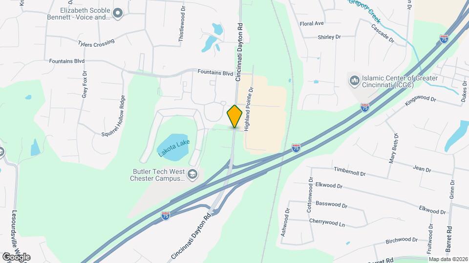 7987 West Chester Rd Map and Location Details