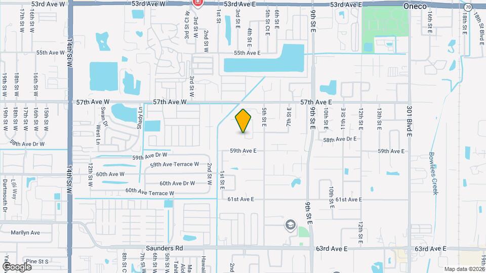 5828 3rd St E Map and Location Details