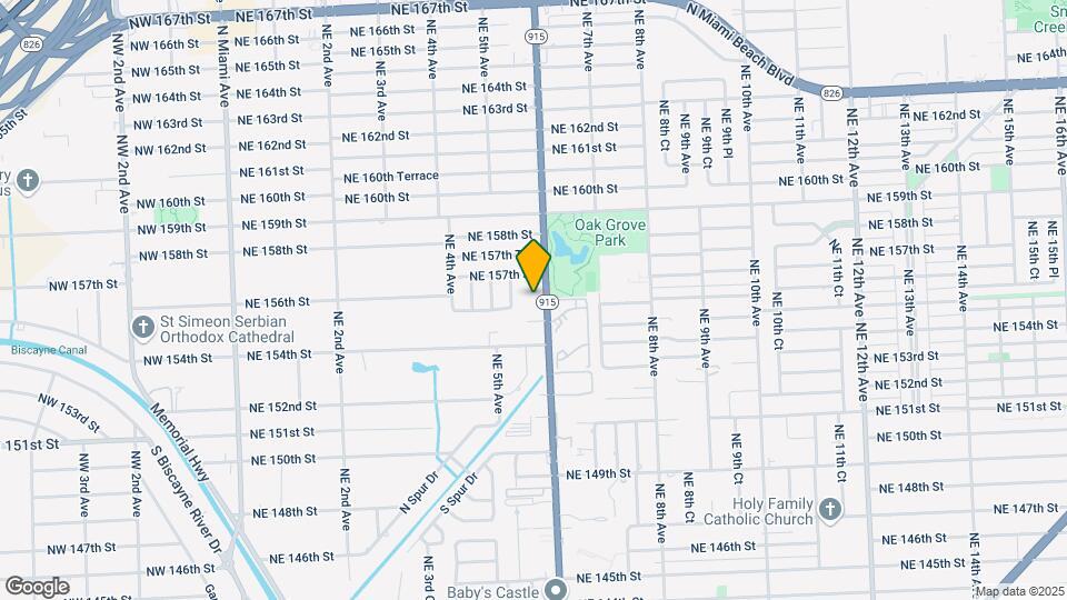 15600 NE 6th Ave Map and Location Details