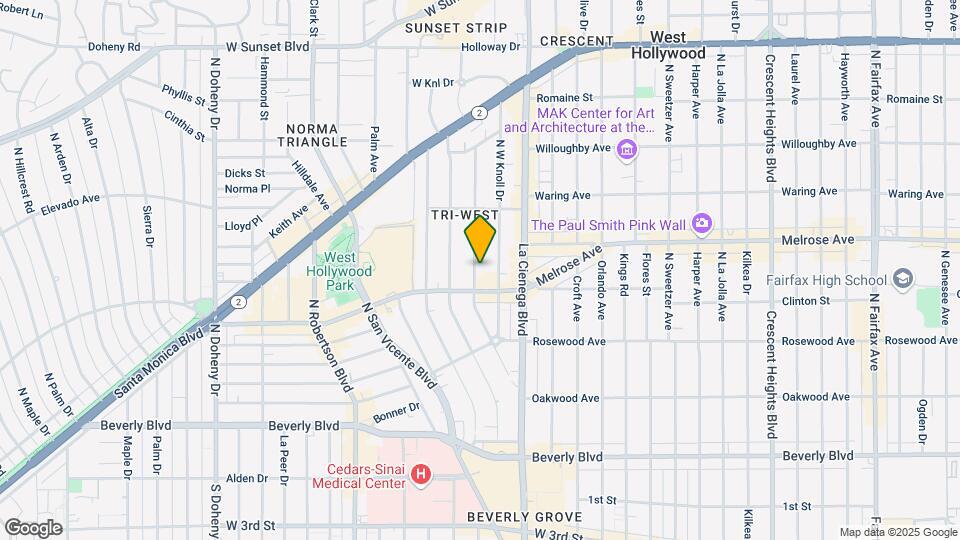 624 Westmount Dr Map and Location Details
