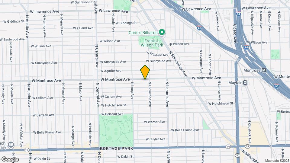 5315 W Montrose Ave, Unit 2 Map and Location Details