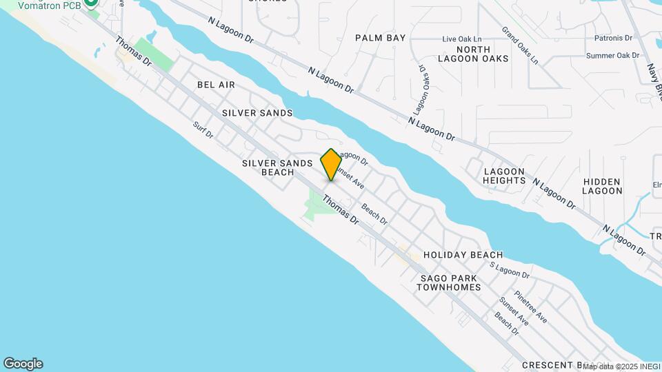 7405A Beach Dr Map and Location Details