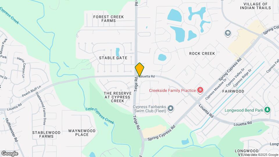 15310 Cypressedge Ct Map and Location Details