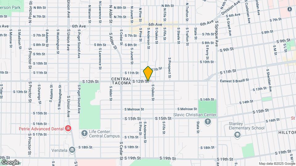 2712-2716 South 12th Street Map and Location Details