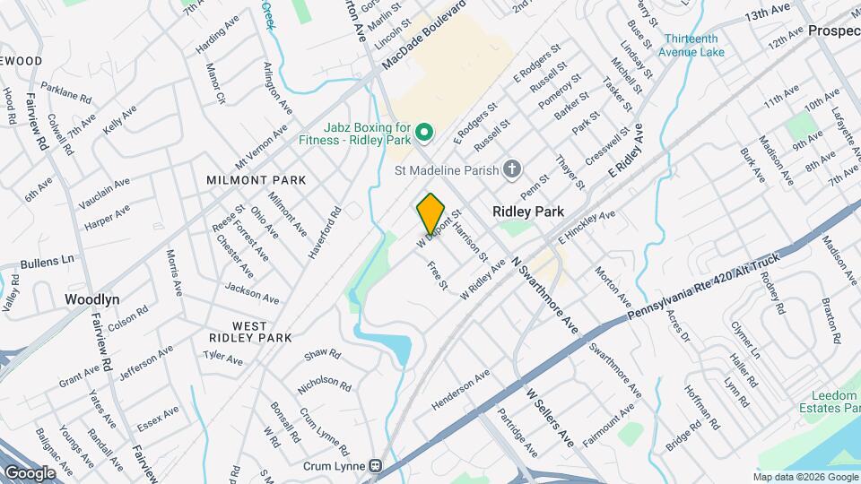 210 W Dupont St Map and Location Details