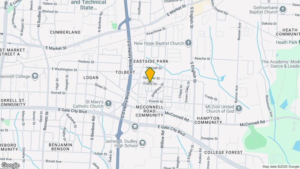 Room in House on Integrity Oaks Dr, Unit 101 Map and Location Details