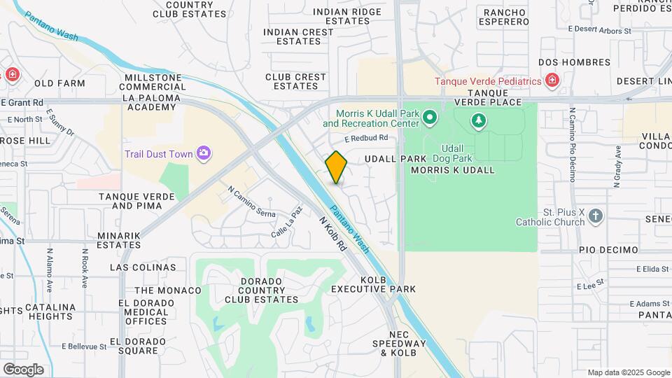 1981 N Terraza de la Cienega Map and Location Details