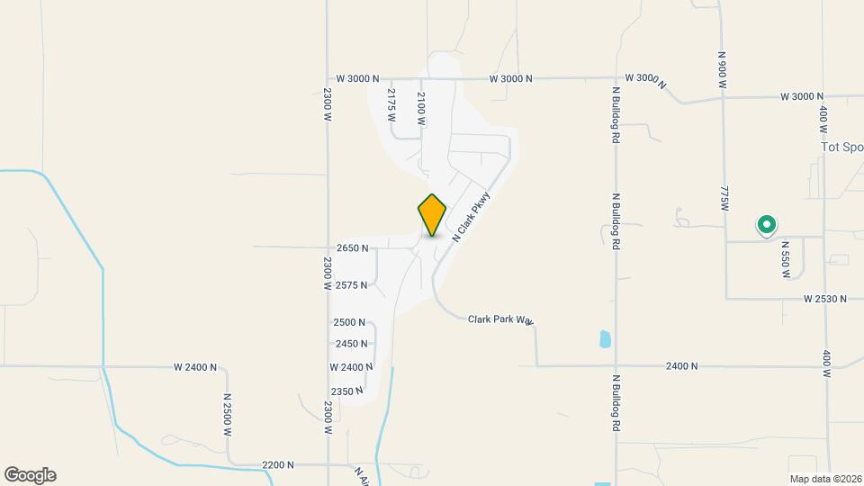 2655 N Shady Place Map and Location Details