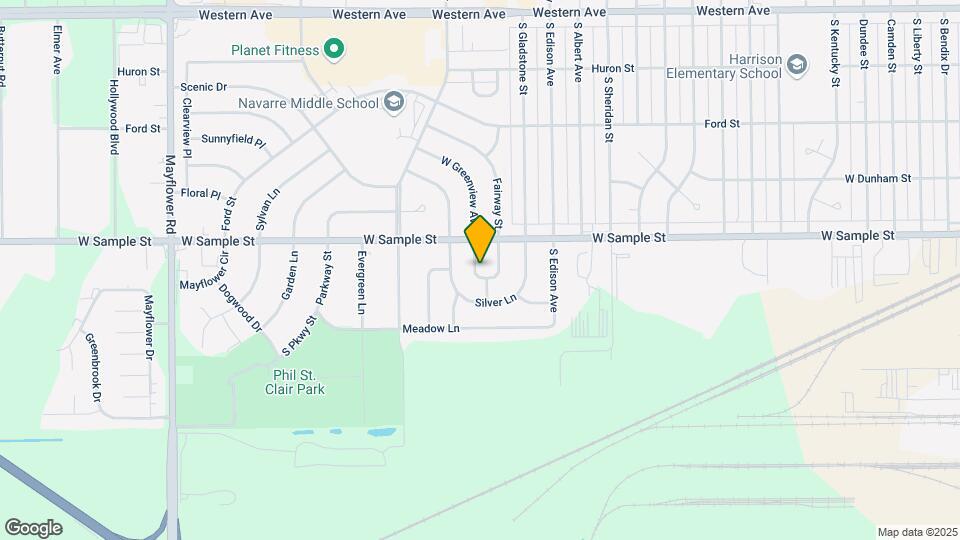930 Greenview Ave Mapa y Detalles de la Ubicación