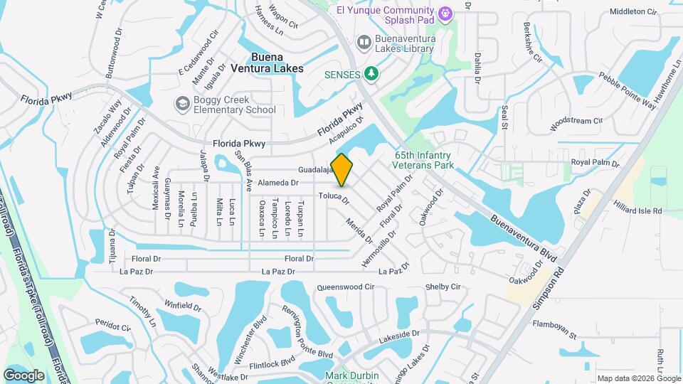 173 Toluca Dr Map and Location Details