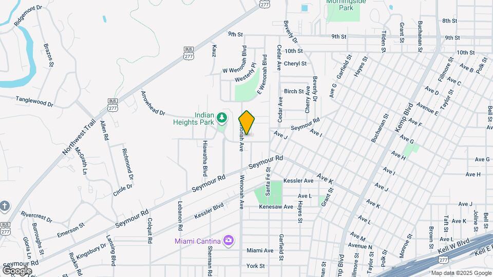 2013 W Wenonah Blvd Map and Location Details