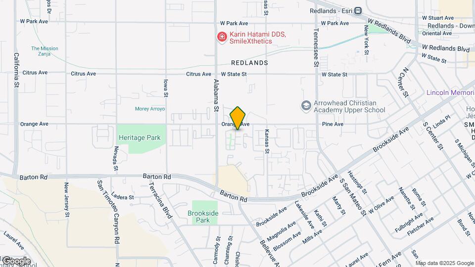 1555 Orange Ave Map and Location Details