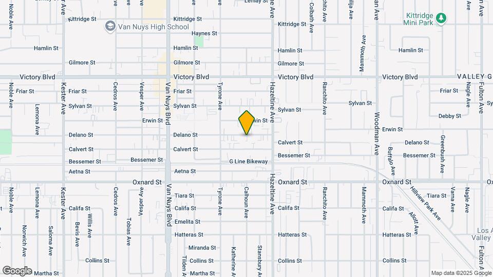 14162 Delano St Map and Location Details