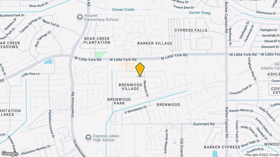 18715 N Lyford Dr Map and Location Details