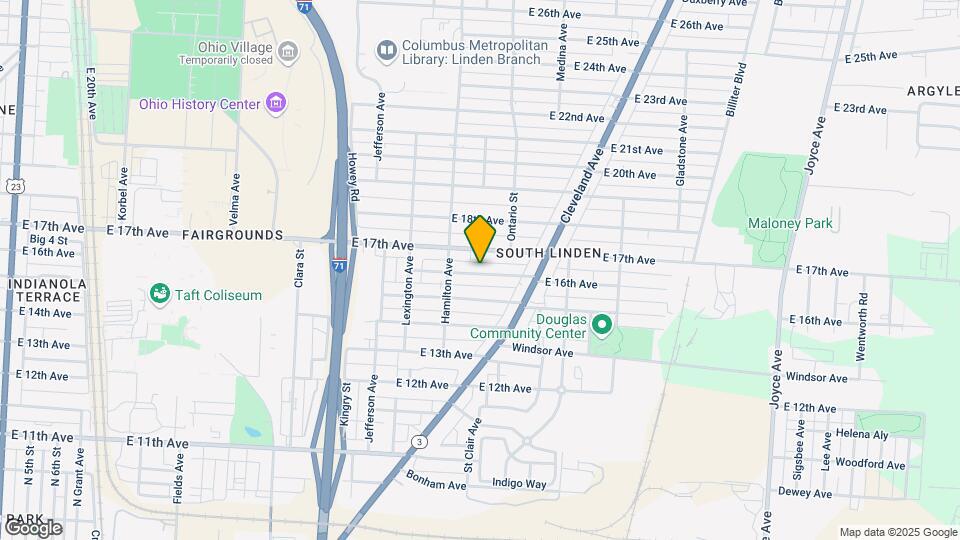 1078 16th Ave Map and Location Details