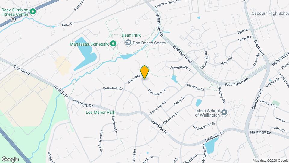 9440 Flowerden Ln Map and Location Details