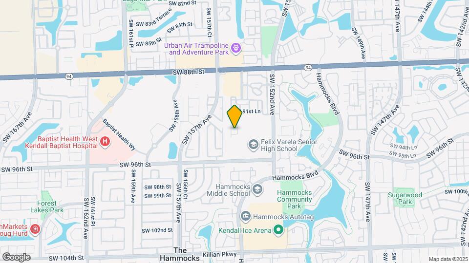 15385 SW 93rd Ln Mapa y Detalles de la Ubicación