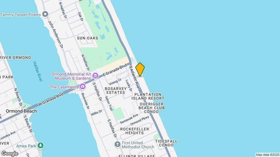 89 Oceanfront Condominium Map and Location Details