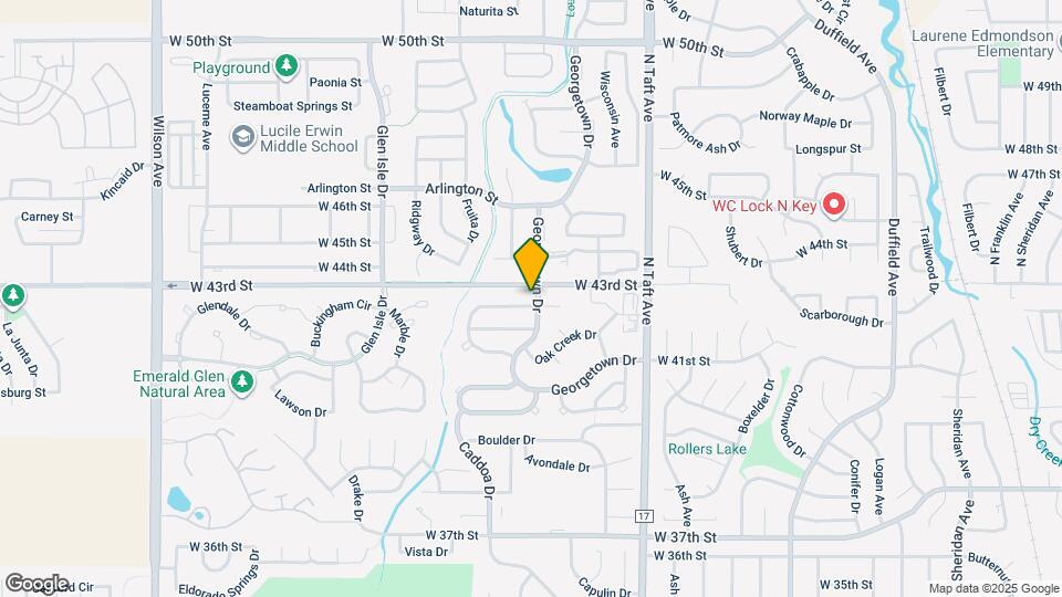 1984 Dove Creek Cir Map and Location Details