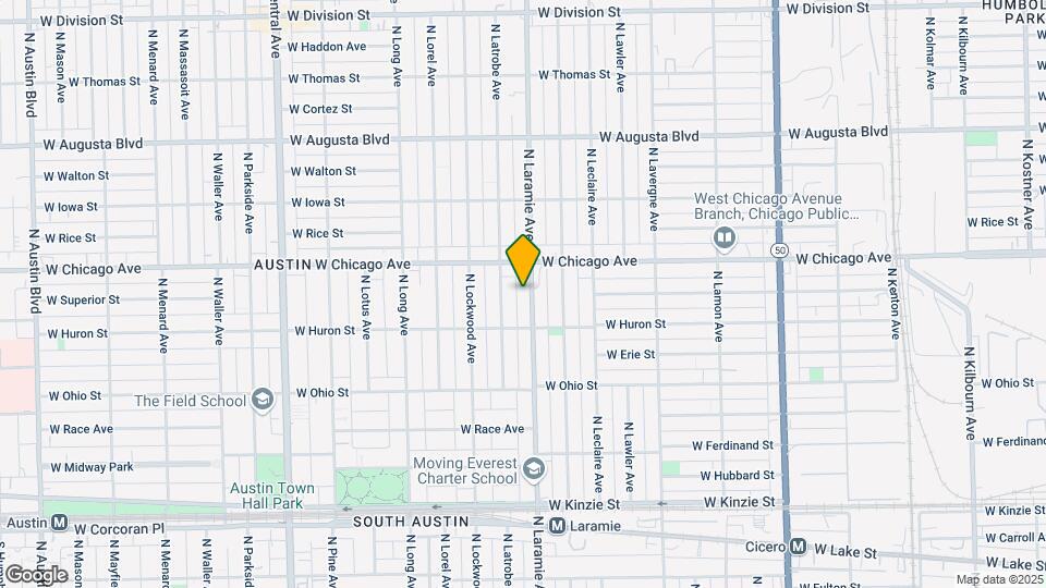 734 N Laramie Ave-Unit -Unit 2 Map and Location Details