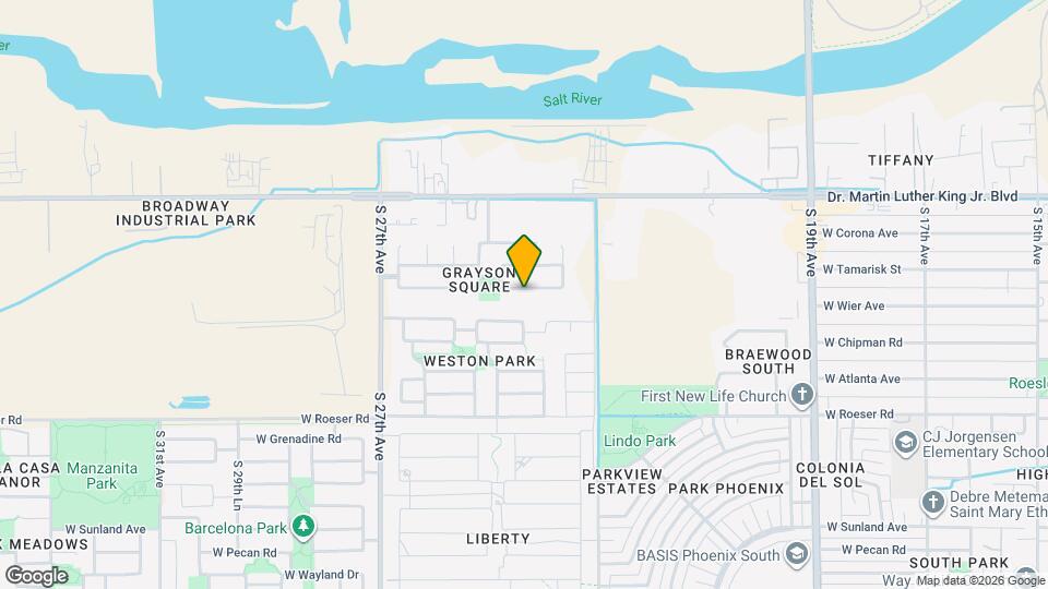 2431 W Gaby Rd Map and Location Details