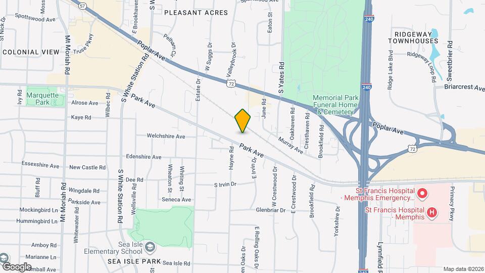 1039 Park Ct Dr Map and Location Details