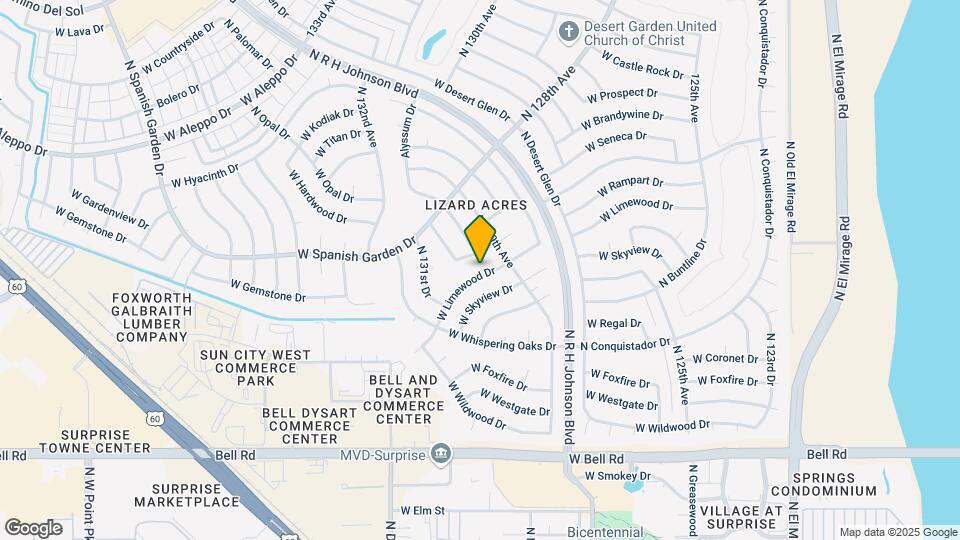 13018 W Limewood Dr Map and Location Details