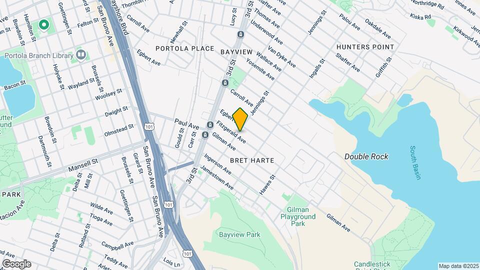 1298 Fitzgerald Ave, Unit A Mapa y Detalles de la Ubicación