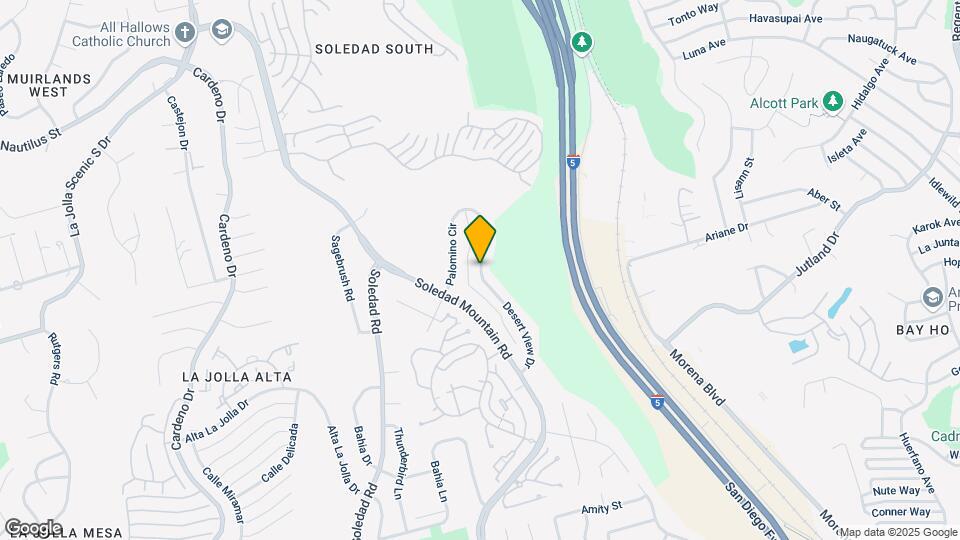 5830 Desert View Dr Map and Location Details