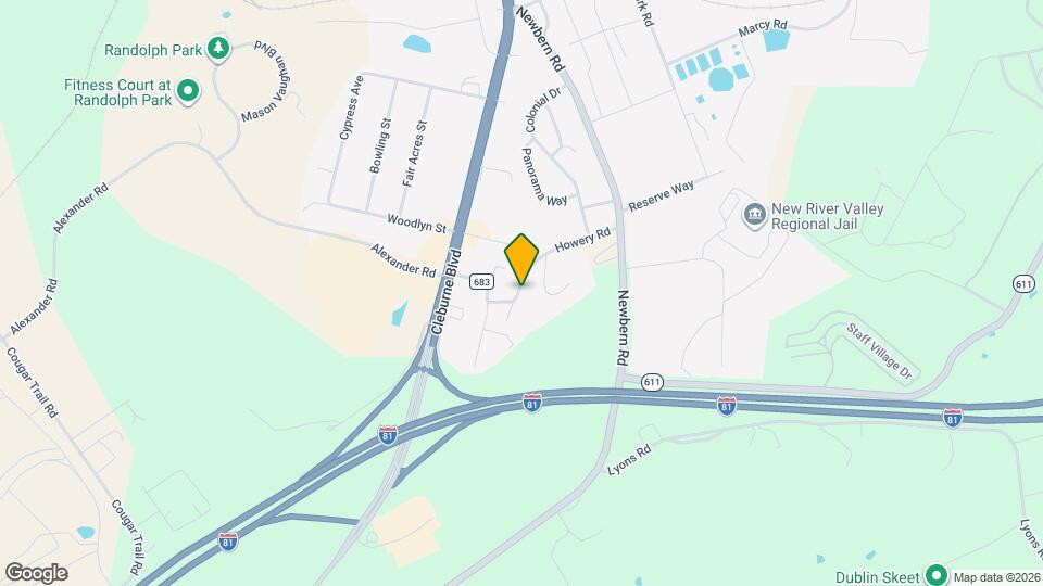 5318 Howery Rd, Unit 2 Map and Location Details