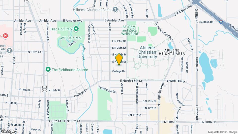 218 College Dr Map and Location Details