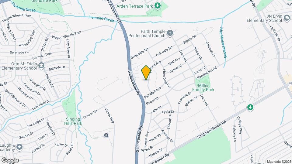 2343 Fatima Ave Map and Location Details
