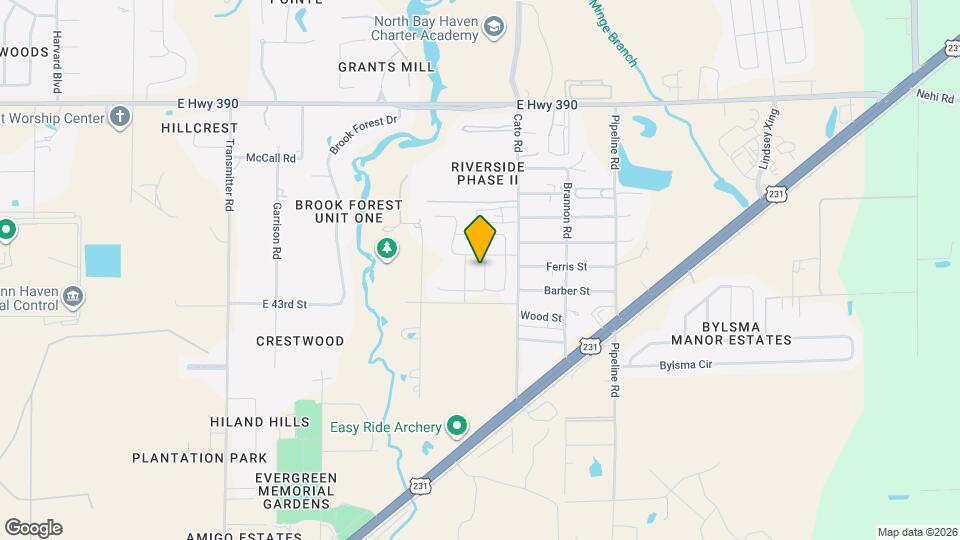 4007 Pioneer Ln. Map and Location Details