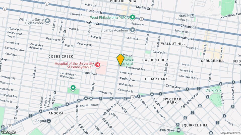 503 S 52nd St Map and Location Details