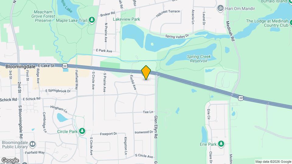 261 Nordic Rd Map and Location Details