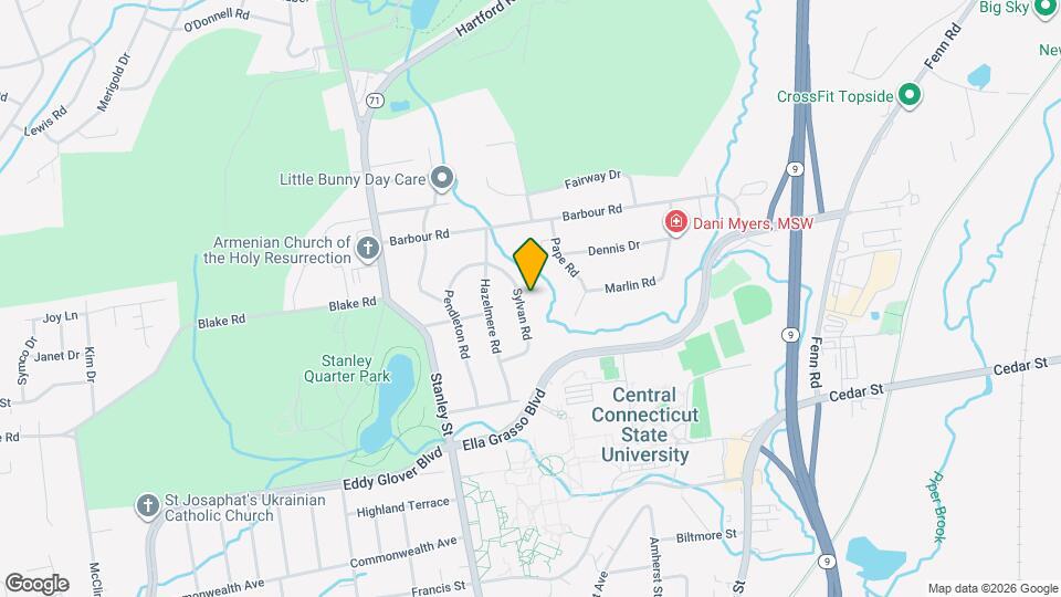 87 Sylvan Rd Map and Location Details