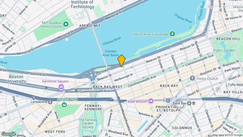 452 Beacon St, Unit 5 Map and Location Details