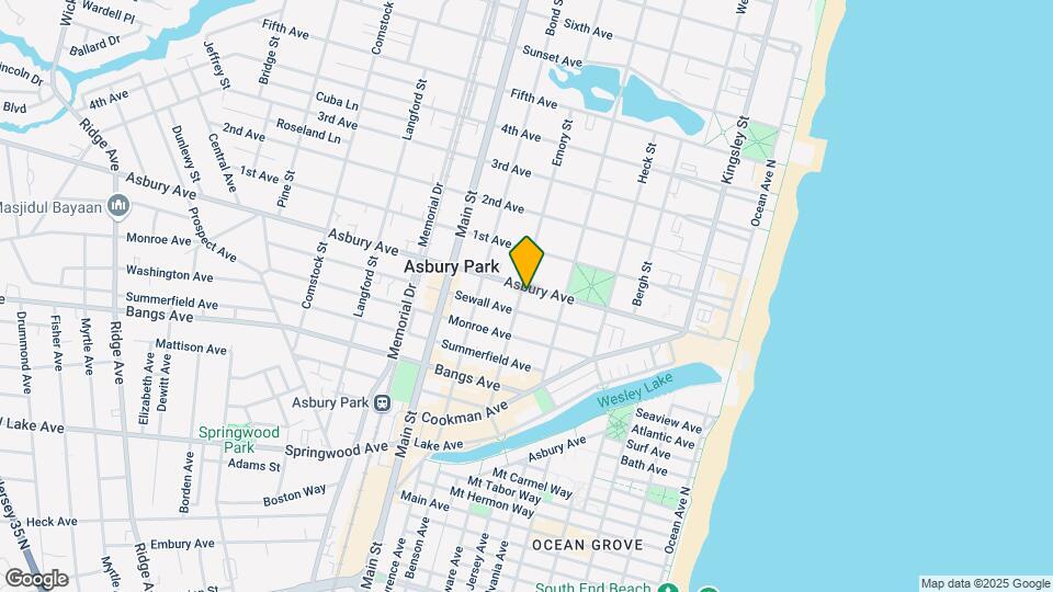 518 Asbury Ave Map and Location Details