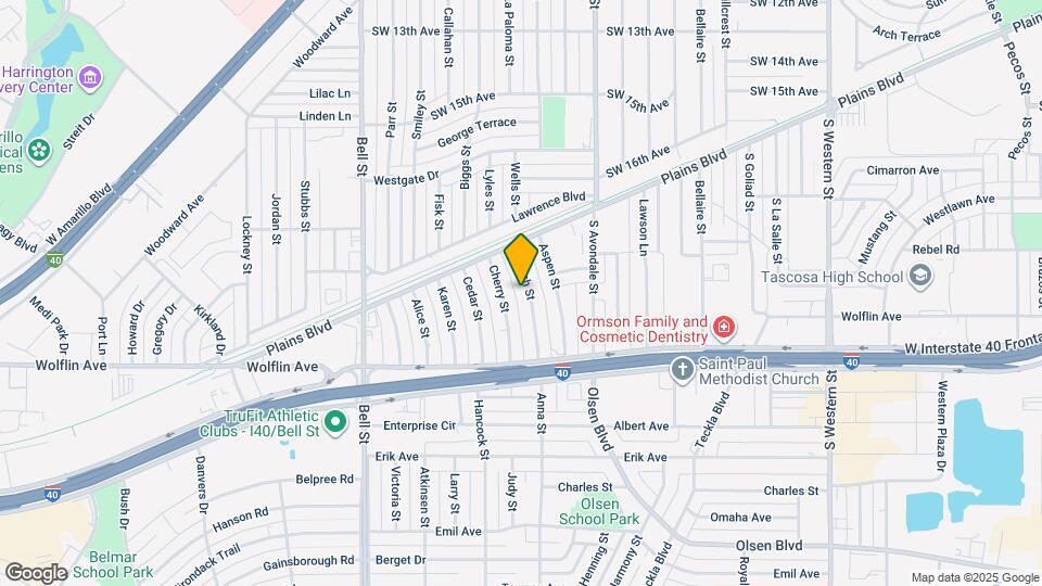 1916 Beech St Map and Location Details