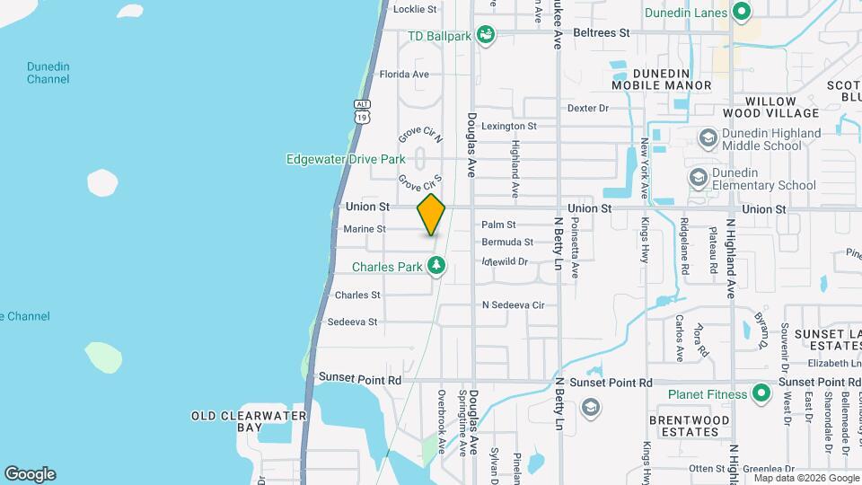 2054 Broadway Map and Location Details