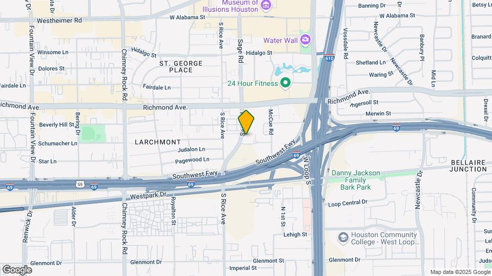 3505 Sage Rd, Unit 602 Mapa y Detalles de la Ubicación