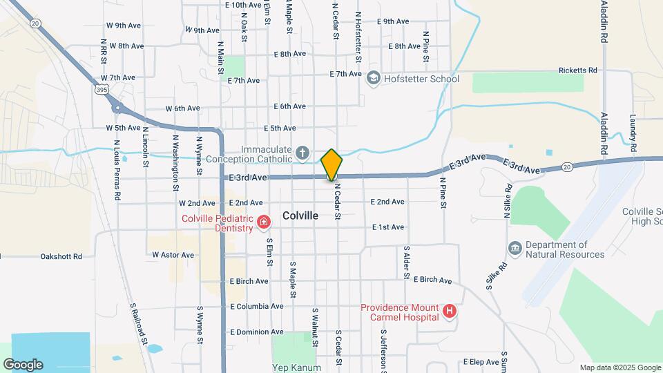 257 N Cedar St Map and Location Details