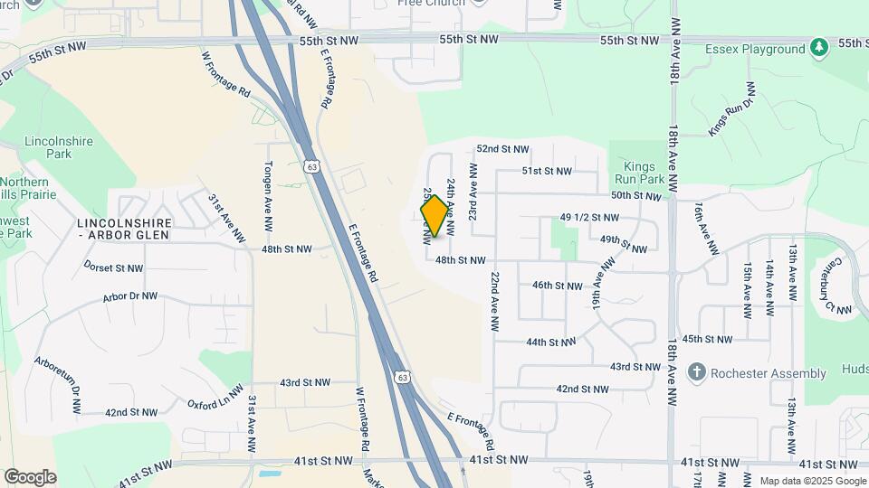 4816 25th Ave NW Map and Location Details