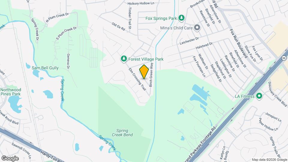 2588 Hallmark Oak St Map and Location Details