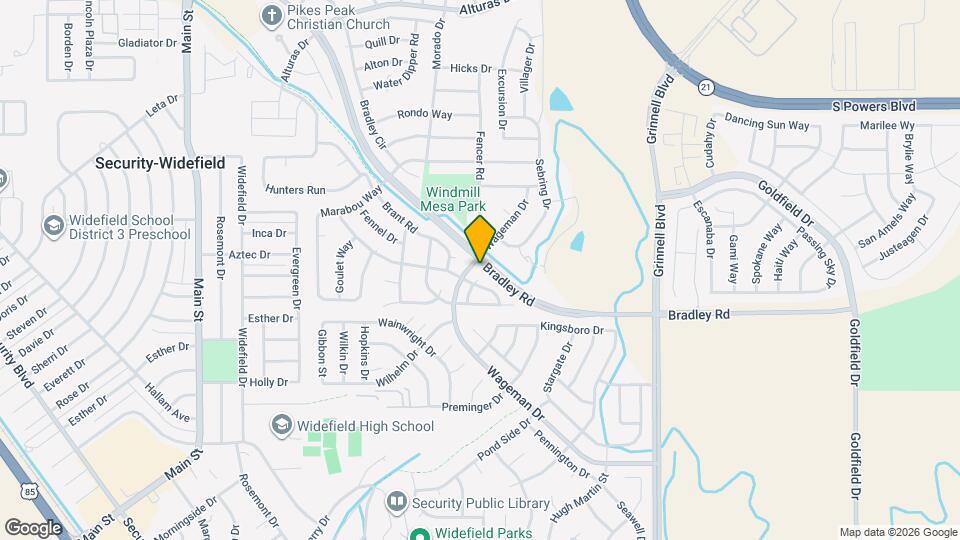 5540 Almont Ave Map and Location Details